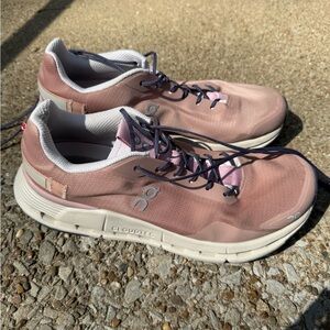 On Cloud Cloudnova Shoes W Sz 8.5 Rosebrown orchid color Running Athletic